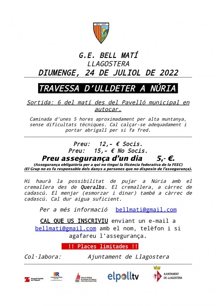 Cartell G.E. Bell Matí