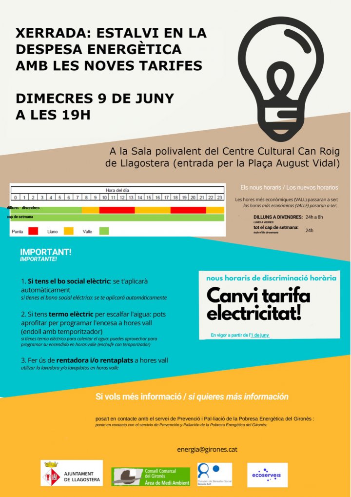 Afectació de la nova tarifa 2.0 TD als beneficiaris del Bo Social