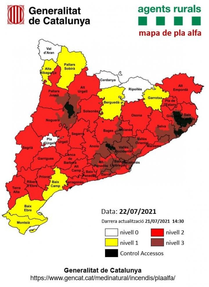 mapa pla alfa