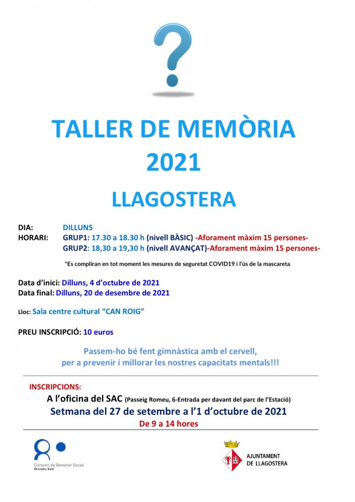 Tallers de memòria