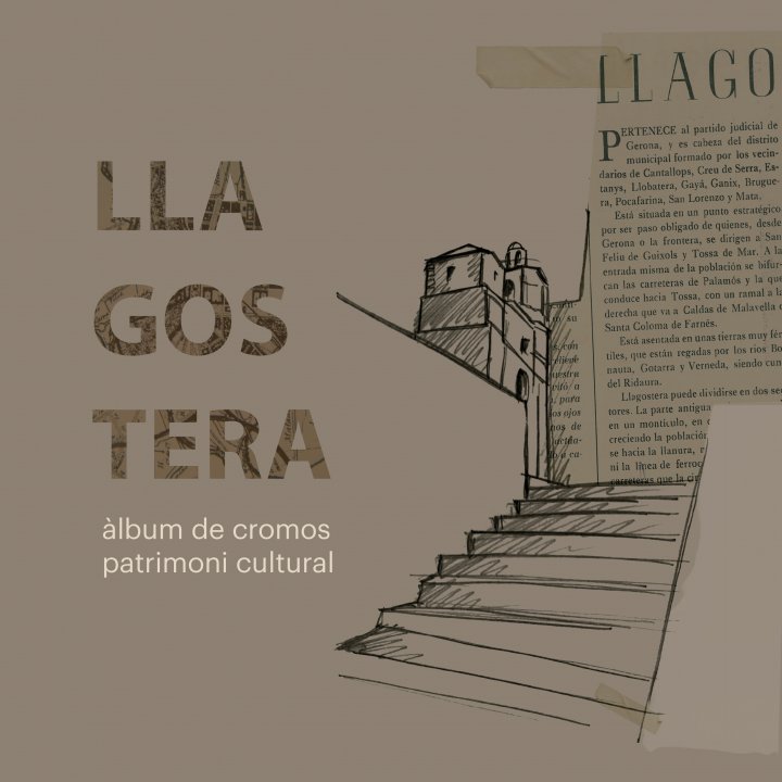 àlbum de cromos. Llagostera. Patrimoni cultural
