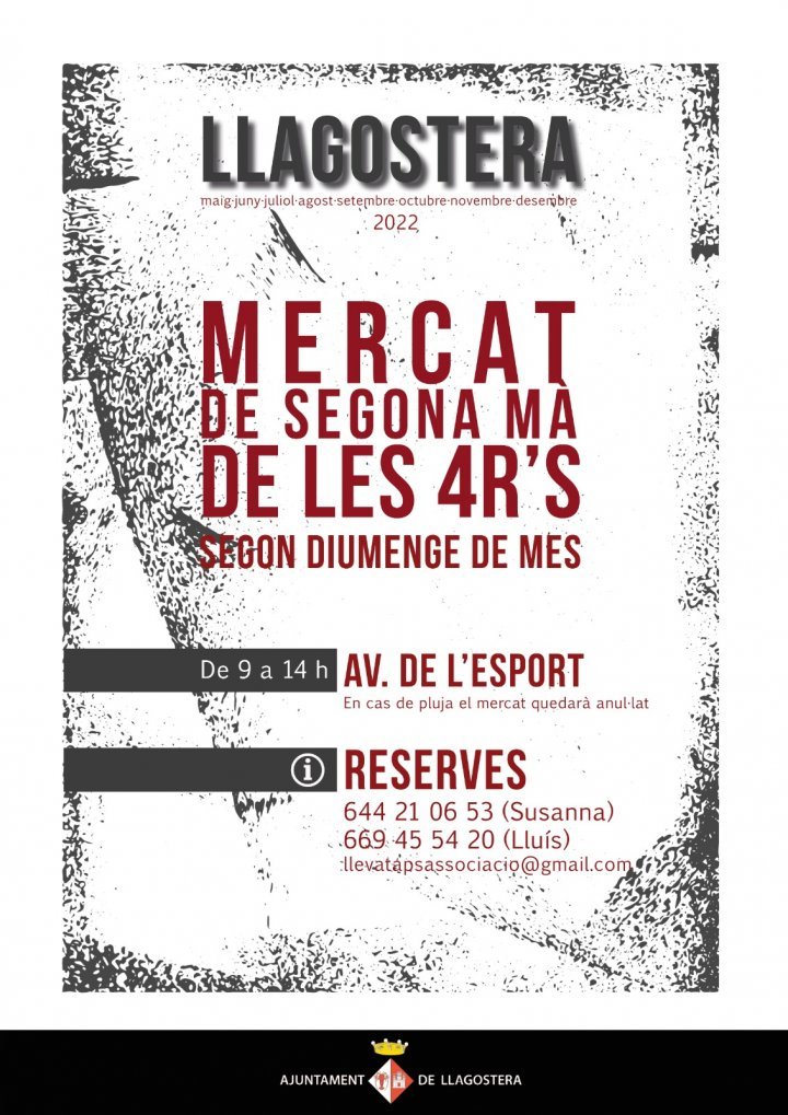 Mercat de segona mà a Llagostera