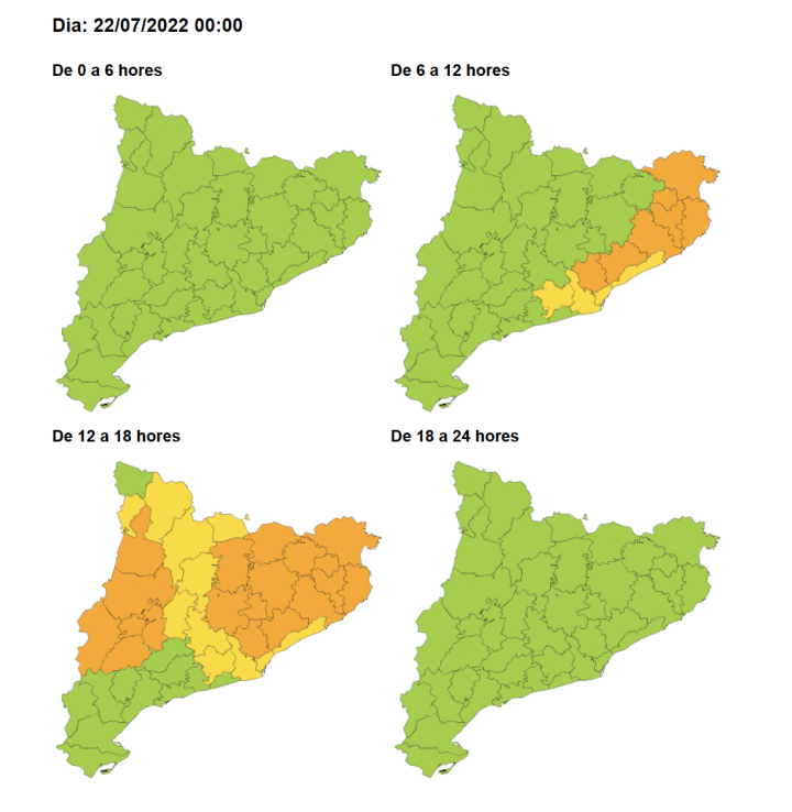 PROCICAT mapa catalunya mapa PROCICAT