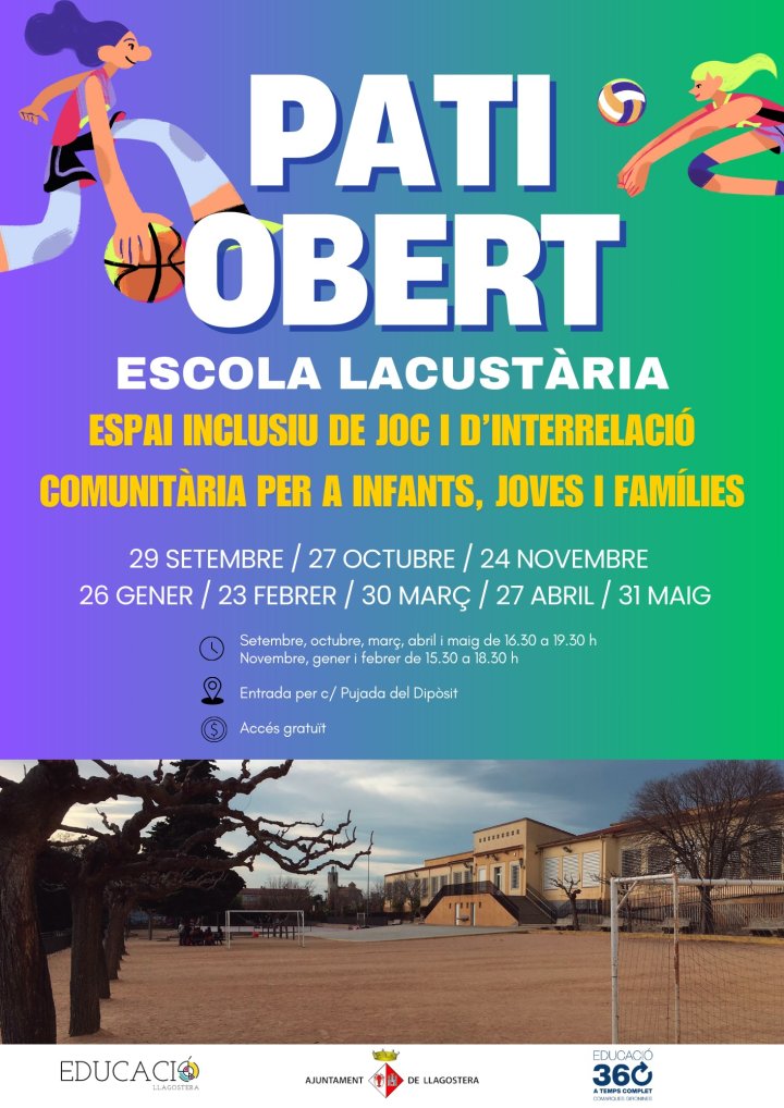 Pati obert 