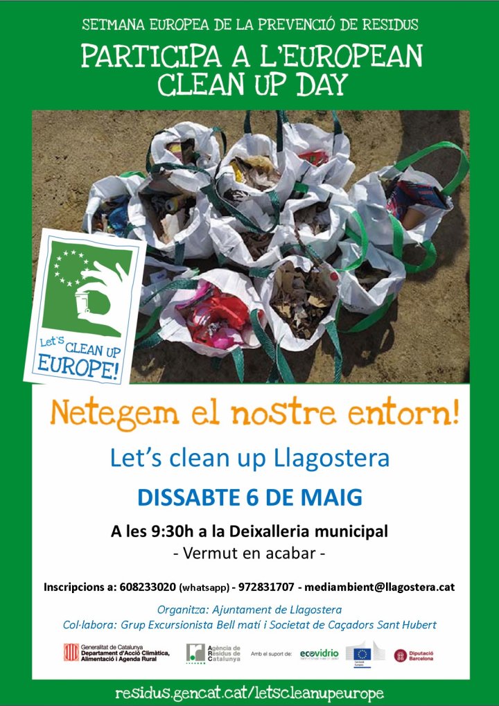 Let’s clean up Llagostera!