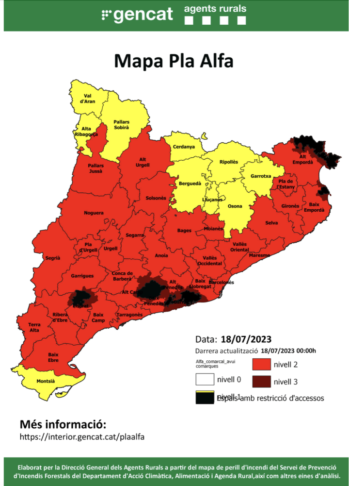 mapa pla alfa