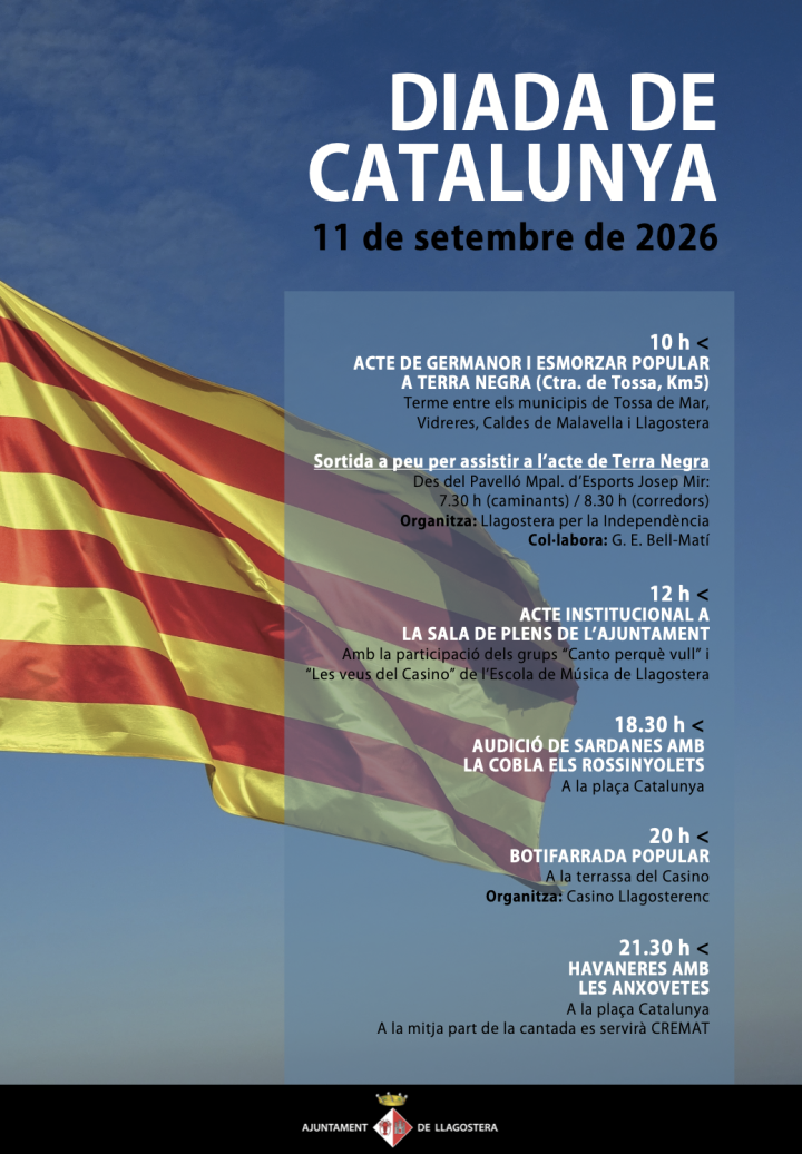 diada 11 de setembre llagostera