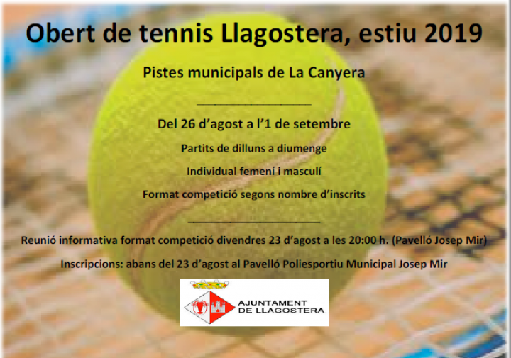 Obert de tennis